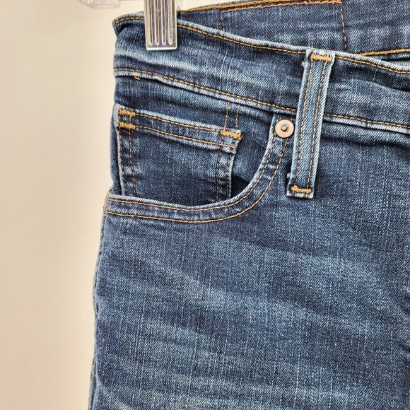 Madewell 10" High-Rise Skinny Jeans 5-Pockets Zip Button Fly Women's Size 26 - Picture 3 of 9